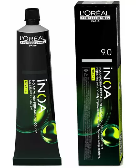 L'Oréal Professionnel Inoa Ammoniakfreies oxidierendes Haarfärbemittel Inoa Farbton #9,0 60 g