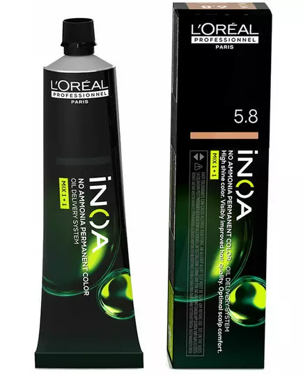 L'Oréal Professionnel Inoa Ammonia-Free Oxidising Hair Colour L'Oréal Professionnel Inoa shade #5,8 60 g