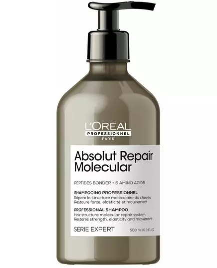 L'Oréal Professionnel Absolut Repair Molekulares Professionelles sulfatfreies Shampoo für geschädigtes Haar 500 ml