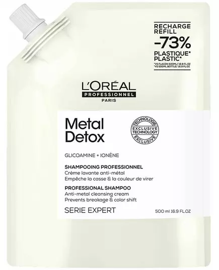 L'Oréal Professionnel Metal Detox Shampoo für geschädigtes Haar (Nachfüllpackung) 500 ml