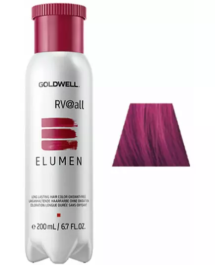 Long-lasting oxidation-free GOLDWELL Elumen #RV@ALL 200 ml