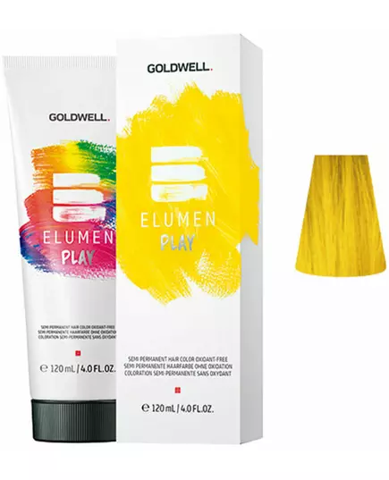 Peinture semi-permanente GOLDWELL Elumen Play #jaune 120 ml