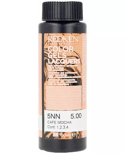 REDKEN Color Gel Lacke #5NNN-natural cafe mocha 60 ml x 3 Stück