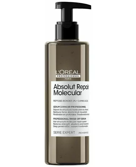 L'Oréal Professionnel Absolut Repair Molecular traitement professionnel à rincer (sérum) pour cheveux abîmés 250 ml