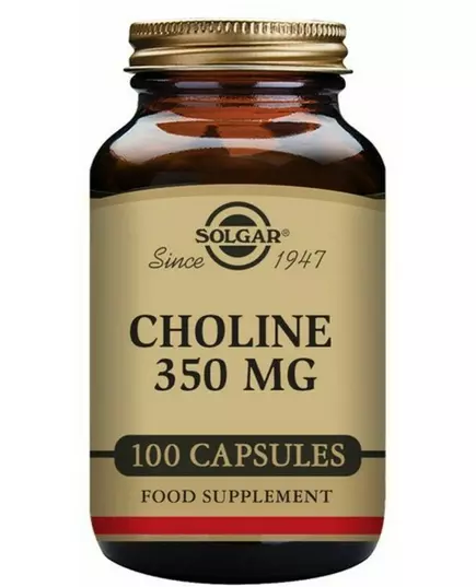 Solgar Choline 350 mg 100 gélules à base de plantes