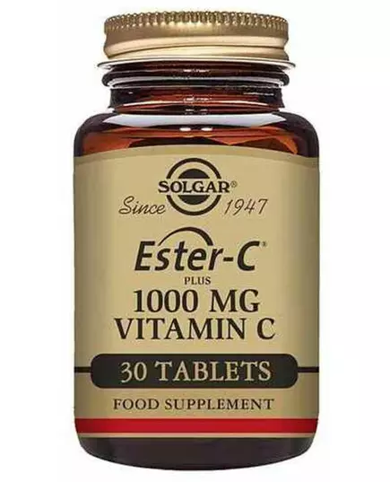 Solgar Ester-C Plus 1000 mg 30 comprimés.