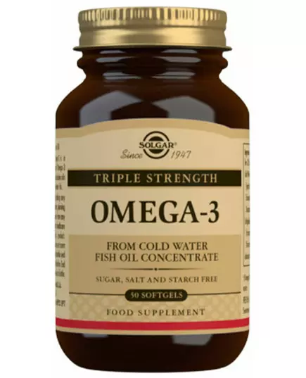 Solgar Omega-3 Triple Concentration 50 capsules