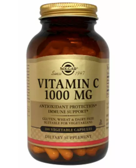 Solgar Vitamin C 1000 mg herbal capsules. 100 pcs.