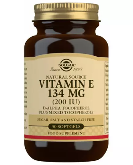 Solgar Vitamin E 200 IU 50 caps.