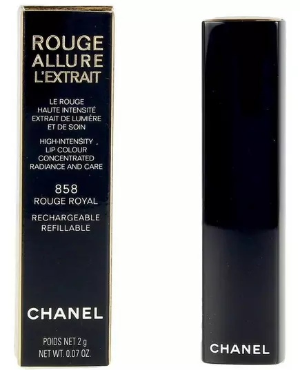 CHANEL Rouge Allure L'Extrait Lipstick shade #858 rouge royal 2g, image 2