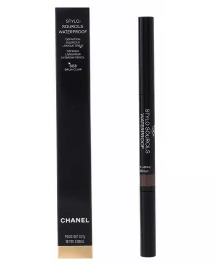 CHANEL Stylo Sourcils Crayon à Sourcils Waterproof #808-brun clair, image 2