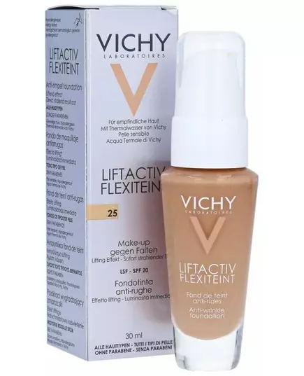 Vichy Liftactiv Flexiteint SPF20 #25 Nude Fond de teint anti-âge 30 ml