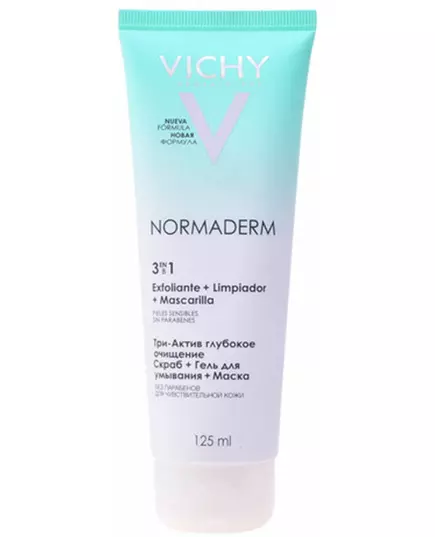 Vichy Normaderm 3 in 1 (Peeling, Reinigungsmilch, Maske) 125 ml