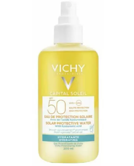 Vichy Idéal Soleil SPF50 200 ml Feuchtigkeitsspendendes Schutzwasser