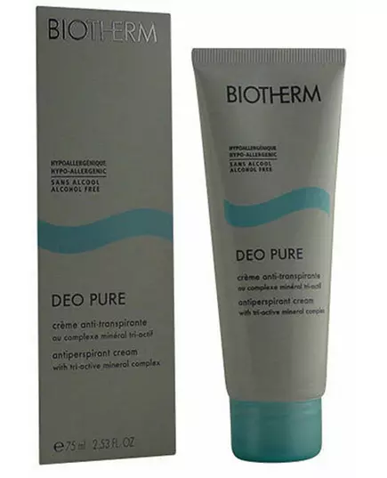 Biotherm Deo Pure Crème Antiperspirante 75 ml