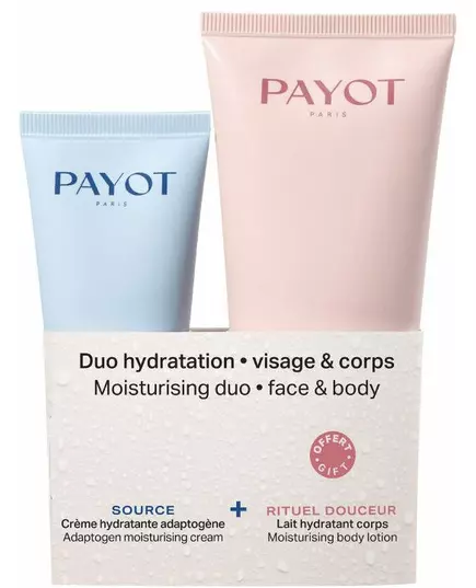 Set Payot Face and Body Moisturising Cream Case 2 pcs