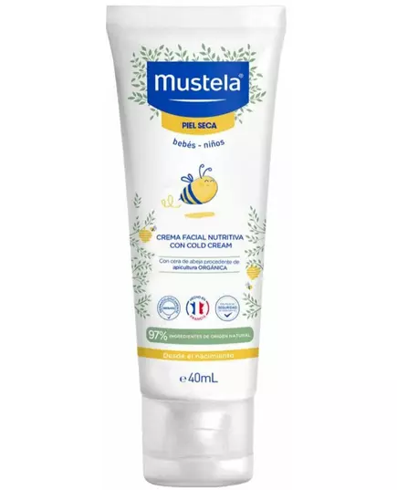 Crème visage nourrissante au Cold Cream Mustela Baby-Child 40 ml