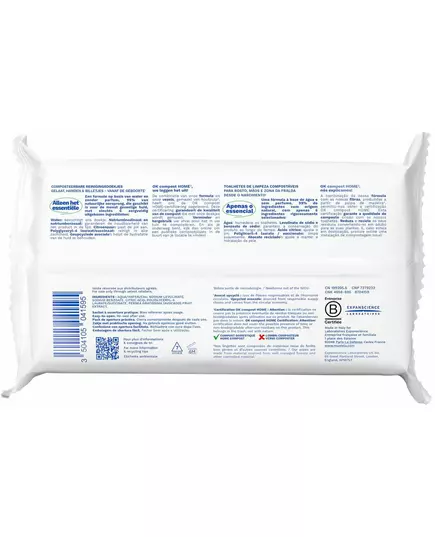 Mustela Baby-Child 60 pcs water-based wet wipes (compostable)