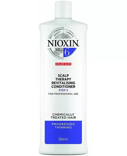 Nioxin System 6 Conditioner for chemically treated and severely weakened hair, Step 2, 1000 ml