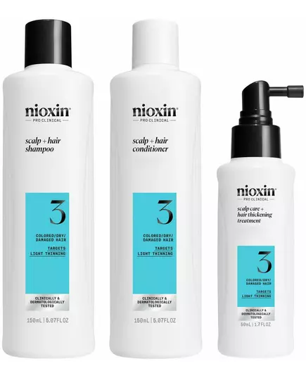 Nioxin System 3 Set for coloured hair with slight weakening 3 pieces