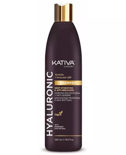 Kativa Hyaluronsäure Keratin & Q10 Shampoo 550 ml