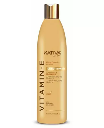 Kativa Vitamin E Pflegespülung mit Biotin und Bambus 550 ml