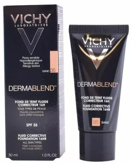 Vichy Dermablend Fond de teint correcteur SPF35 #55-bronze, image 5