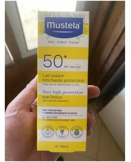 Mustela Baby-Kind Sonnenschutzmilch SPF50+ 100 ml, Bild 3