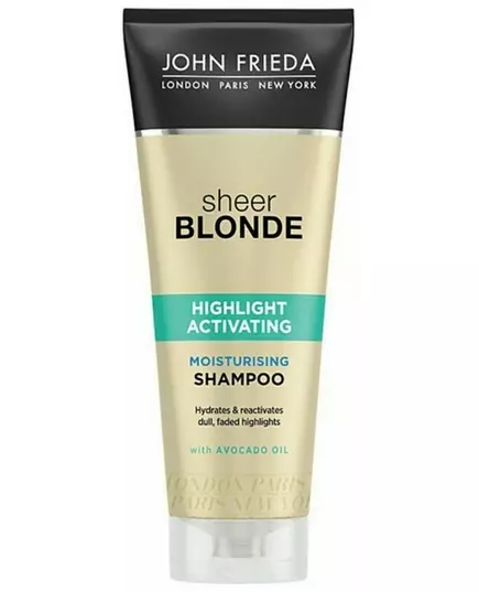 John Frieda Sheer Blonde Feuchtigkeitsspendendes Shampoo für blondes Haar 250 ml