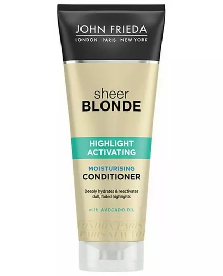 John Frieda Sheer Blonde Après-shampooing hydratant pour cheveux blonds 250 ml