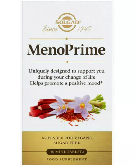 Solgar Meno Prime 30 herbal capsules, image 2