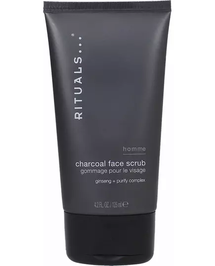 Face scrub with charcoal Rituals Homme 125 ml