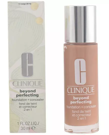 Clinique - Crème de fond de teint Beyond Perfecting + Correcteur #15 - Beige