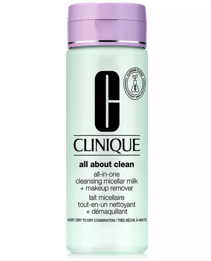 Clinique All About Cleansing + mizellare Milch Clinique All About Cleansing + Démaquillage I/II 200 ml