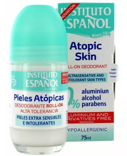 Instituto Español Piel Atópica Deodorant Roller 75 ml