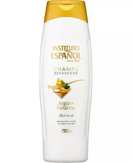 Shampoo Instituto Español Repairing Argan + Keratin 750 ml