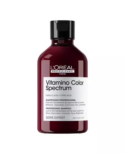 L'Oréal Professionnel Paris Shampooing sans sulfate VITAMINO COLOR SPECTRUM pour cheveux colorés, fixateur de couleur, 300 ml