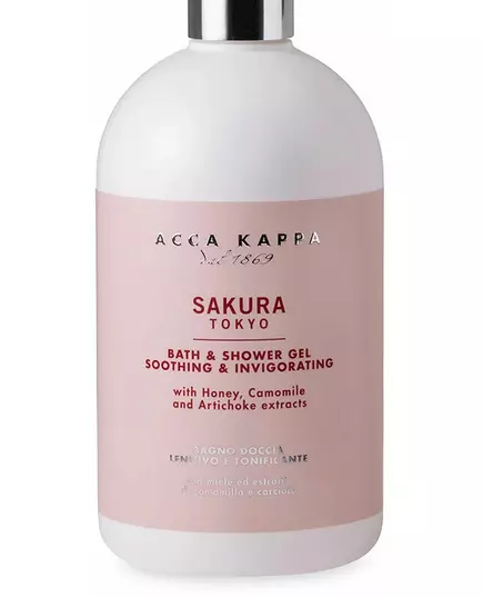 Acca Kappa Sakura Tokyo bath and shower gel 500ml, image 2