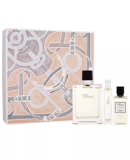 Hermes Terre d'Hermes Eau de Toilette 100ml + Eau de Toilette 15ml + Shower Gel 40ml