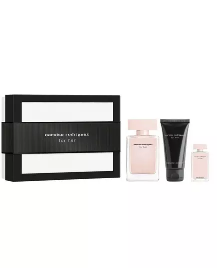 Narciso Rodriguez for Her Eau de Parfum 50mll + Eau de Parfum 7.5ml + Body Lotion 50ml