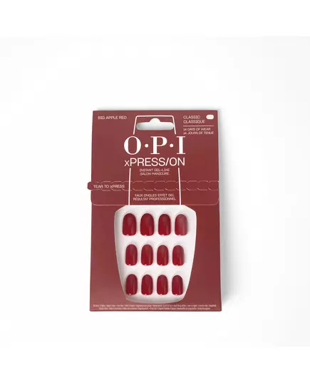 OPI xPress/On Iconic Shades #Big Apple Red Set d'ongles OPI 30 pièces