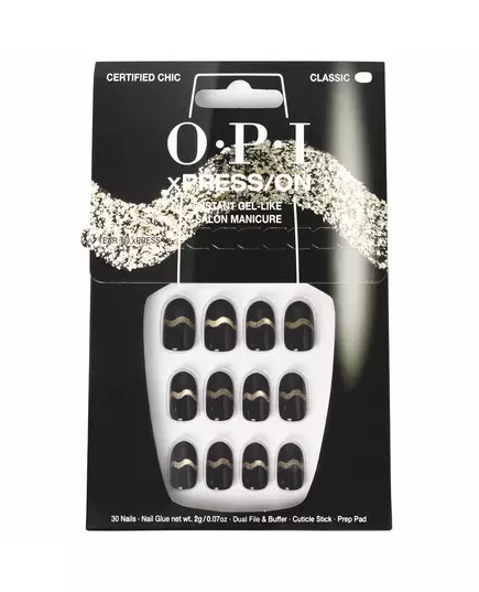 OPI xPress/On Nail Art #Certified Chic OPI 30 pièces