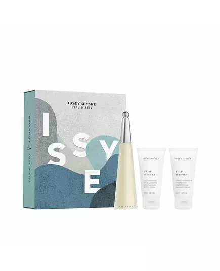 Issey Miyake L'Eau d'Issey Eau de Toilette 50ml + Lait pour le corps 50ml + Gel douche, 50 ml