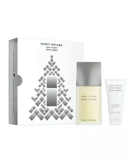 Set Issey Miyake: L'Eau D'Issey Pour Homme Eau De Toilette For Men 75 ml + L'Eau D'Issey Pour Homme Cleansing Shower Gel All Over Body All Skin Types, 75 ml