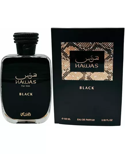 Rasasi Hawas Black Eau de Parfum Für Männer, 100 ml