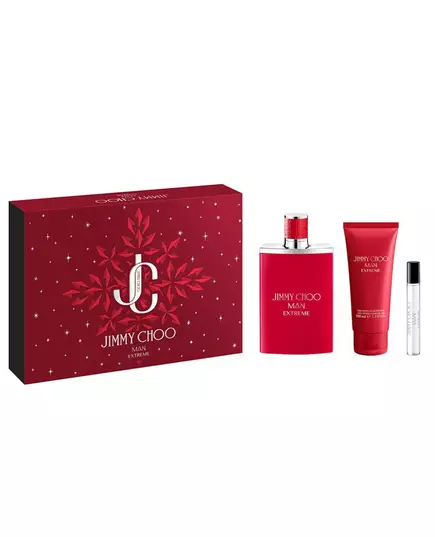 Jimmy Choo Man Extreme Eau de Parfum 100ml + Eau de Parfum 7.5ml + Gel douche, 100 ml