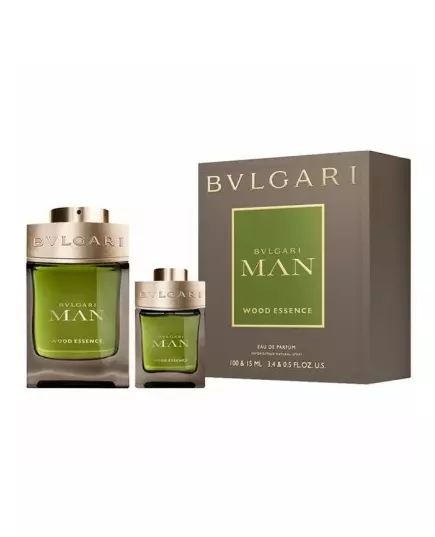 Bvlgari Man Wood Essence Eau de Parfum 100ml + Eau de Parfum 15ml