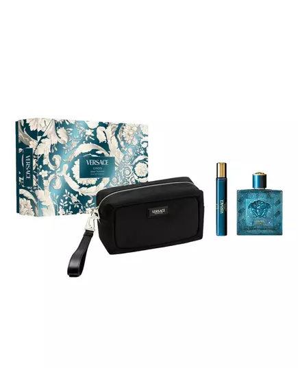Versace Eros Eau de Parfum 100ml + Eau de Parfum 10ml + trousse cosmétique
