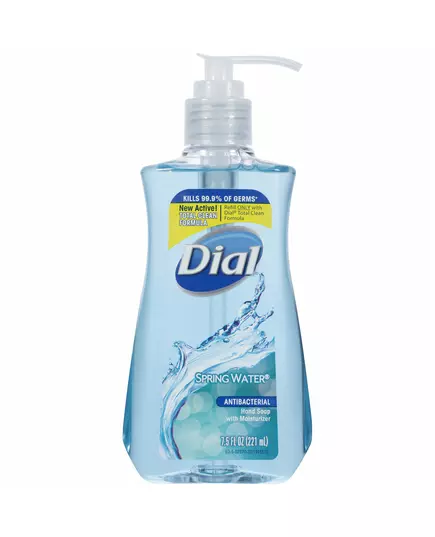 Dial Antibacterial Eau de source Savon liquide Pour les mains, 221 ml