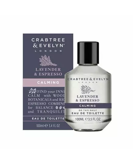 Crabtree & Evelyn Lavender & Espresso Eau de Toilette Pour les femmes, 100 ml